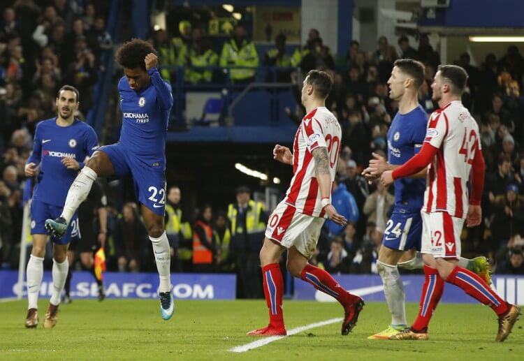 Unggulan utama taruhan online, Chelsea, mengalahkan Stoke di Stamford Bridge