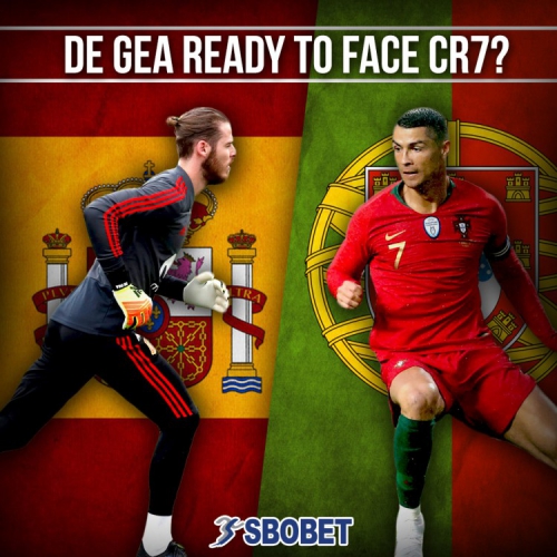 SBOBET Blog: David de Gea's first match in the World Cup 2018 group stage will be against Cristiano Ronaldo