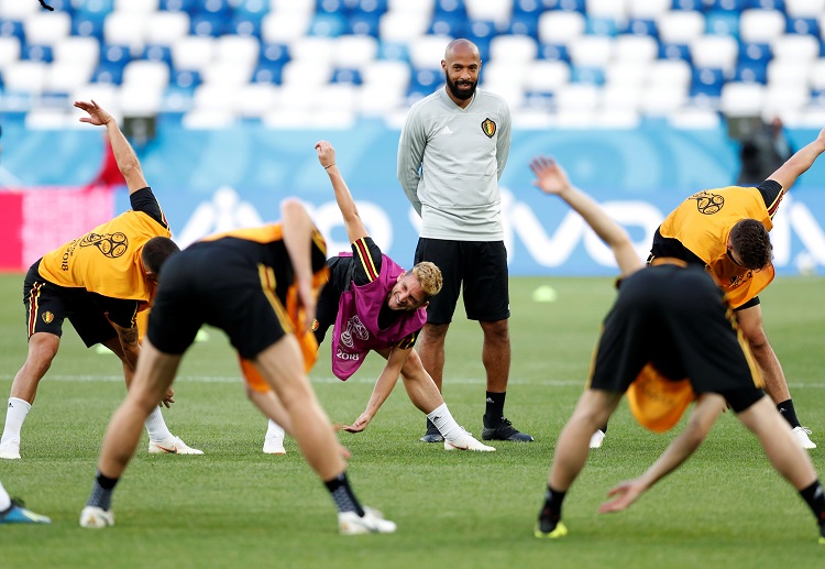 Thierry Henry and Belgium are preparing for the World Cup 2018 semi-final match against France