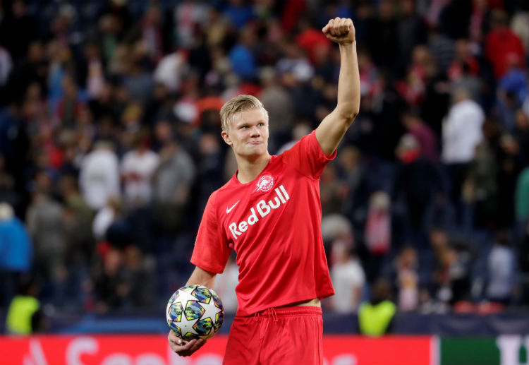 Erling Haaland scored a hat-trick in the Champions League