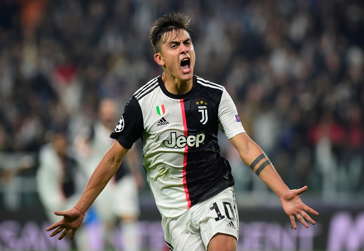 Champions League: phút 77 đến phút 79 tiền đạo Paulo Dybala ghi liền 2 bàn thắng