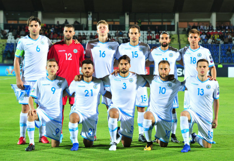 Euro2020 Qualifying: San Marino đang là đội bóng lót đường của bảng đấu này