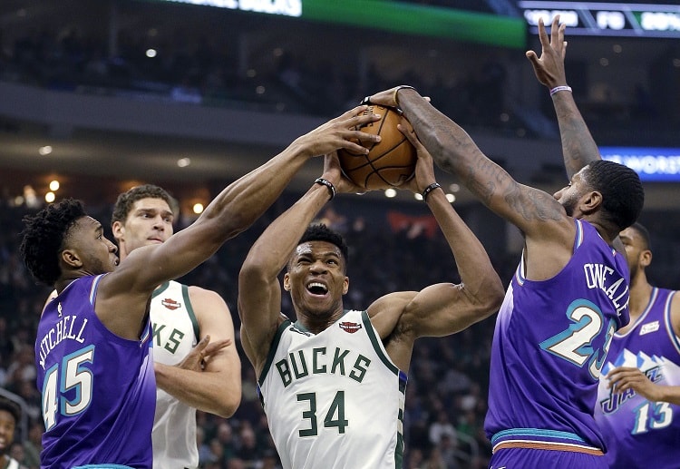 Giannis Antetokounmpo hits 50 as the Bucks claimed their eight winning streak in the NBA