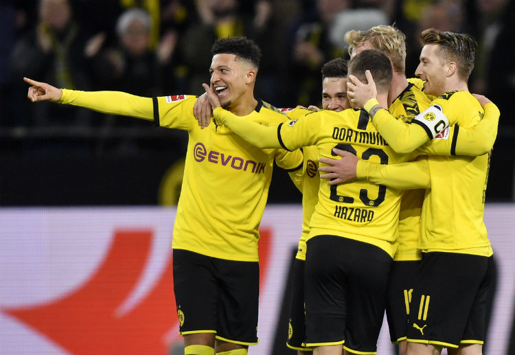 Bundesliga: Jadon Sancho scored Borussia Dortmund's second goal against RB Leipzig