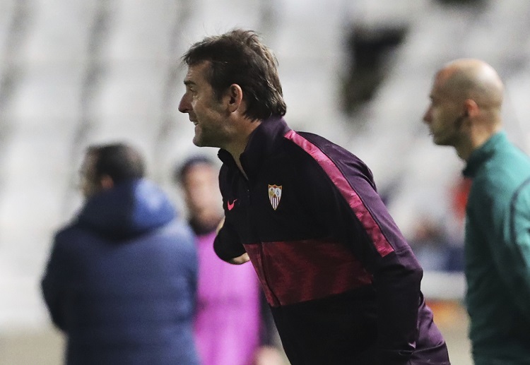 la-ligaThe Sevilla Coach is leading the game