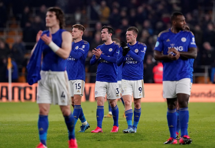 Premier League News:Leicester fight the Wolves with only 10-men in the 2nd half after Hamza Choudhury was sent off