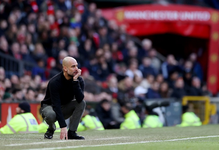 맨체스터 시티는 프리미어리그 선두 리버풀에 25승점 뒤져 있다.