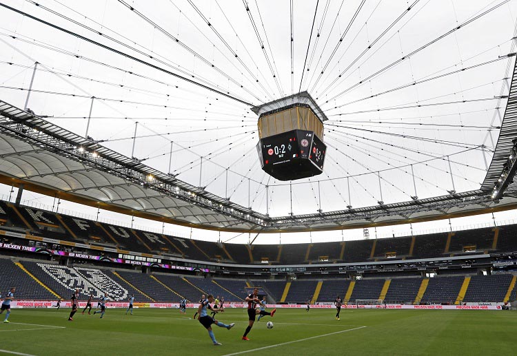 Eintracht Frankfurt have lost four straight Bundesliga games this season