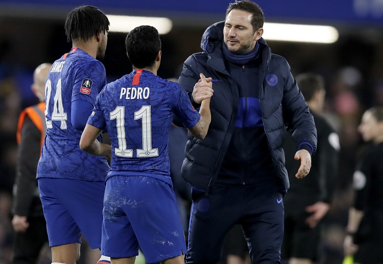 Frank Lampard; mantan pemain yang saat ini menjadi pelatih Chelsea