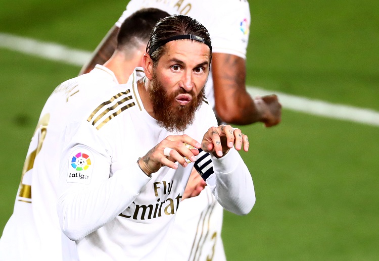 Sergio Ramos berhasil eksekusi penalti dan membawa Madrid menang