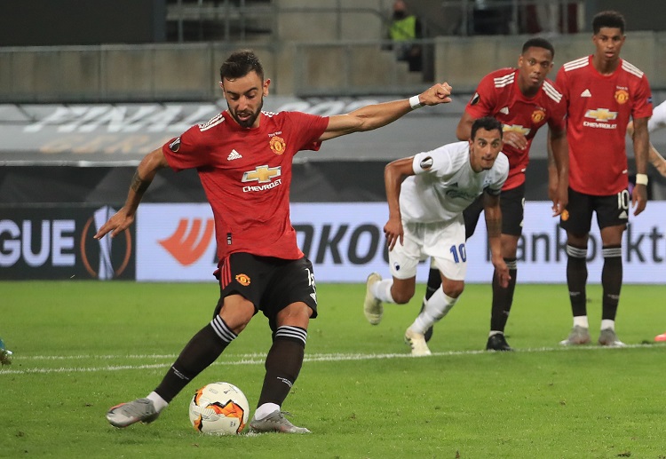 Europa League: bàn thắng duy nhất do công của Bruno Fernandes từ chấm phạt đền