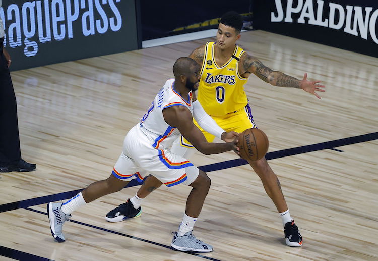 Tỉ số trận đấu NBA ngày 6/8 LA Lakers 86 – 105 Oklahoma City Thunder.