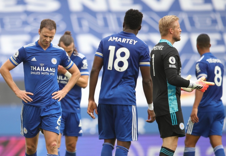 Jonny Evans with Leicester City suffer first Premier League defeat this season