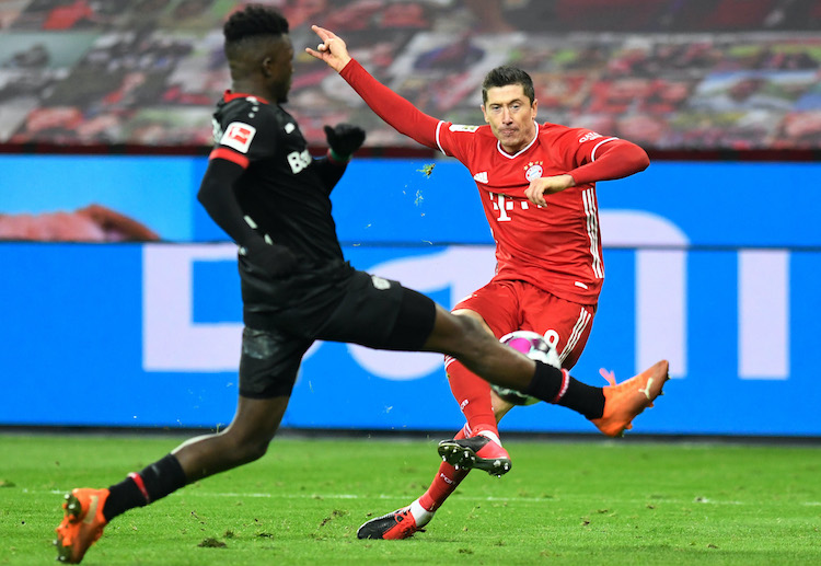 Robert Lewandowski leads Bayern Munich to a win in their last Bundesliga match against Leverkusen