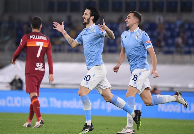 Luis Alberto Romero dua kali membobol gawang Roma di Serie A