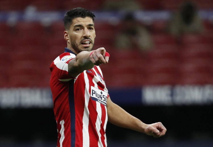 Luis Suarez sudah mencetak 8 gol di La Liga bersama Atletico Madrid