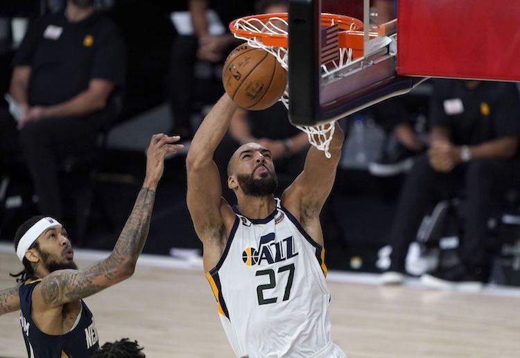 NBA爵士戈贝尔的赛场动态