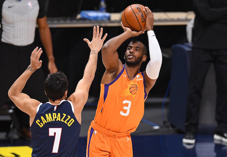 NBA 菲尼克斯太阳的克里斯 保罗跑位