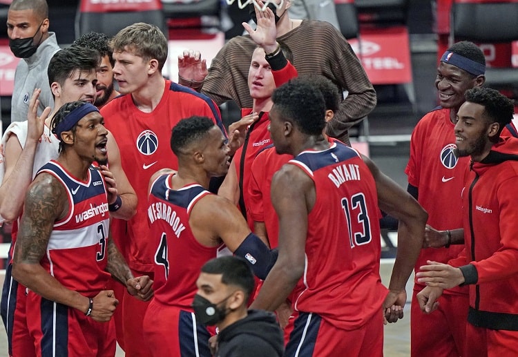 The Washington Wizards will just play their 2nd NBA game in 12 days due to COVID protocols