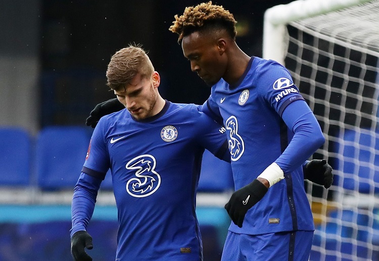 Tammy Abraham dan Timo Werner masuk formasi 4-3-1-2
