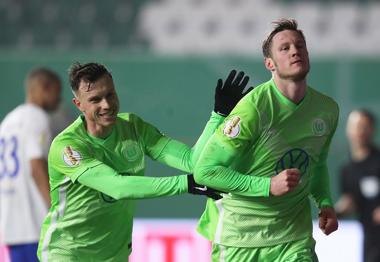 Wout Weghorst mencatatkan dua assist di Bundesliga musim ini