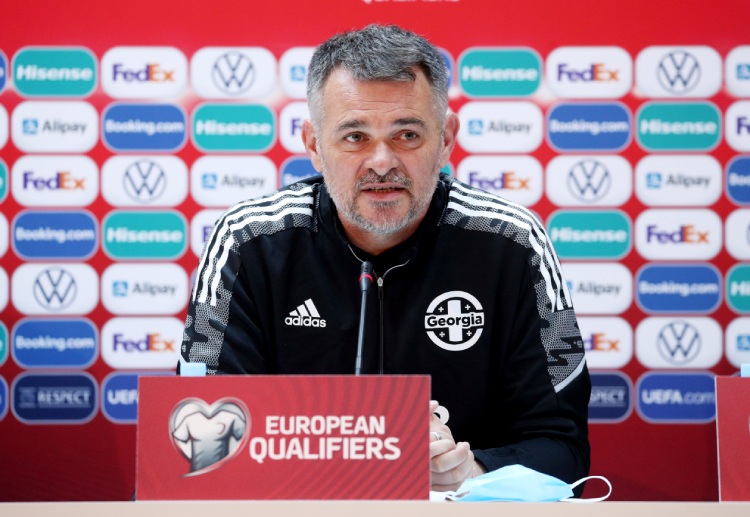 World Cup: Willy Sagnol received a warm welcome in his first home match as Georgia coach