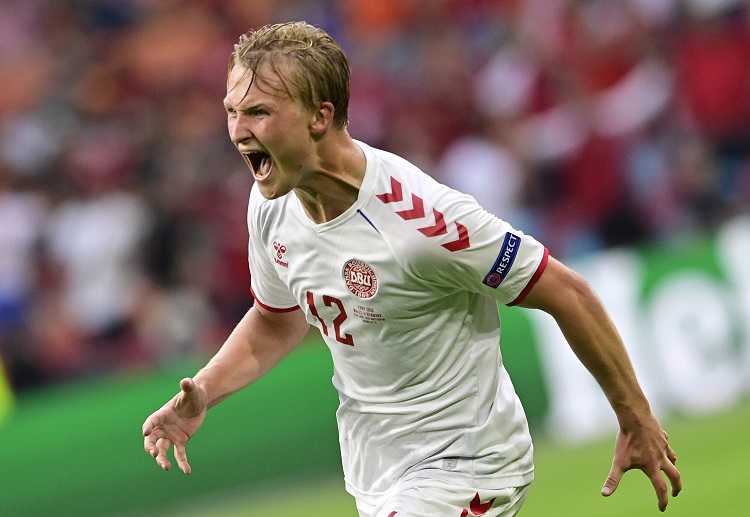 Kasper Dolberg eyes a semi final spot in the Euro 2020 when they face Czech Republic