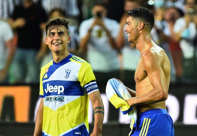 Juventus' Paulo Dybala scored against Udinese during their Serie A match