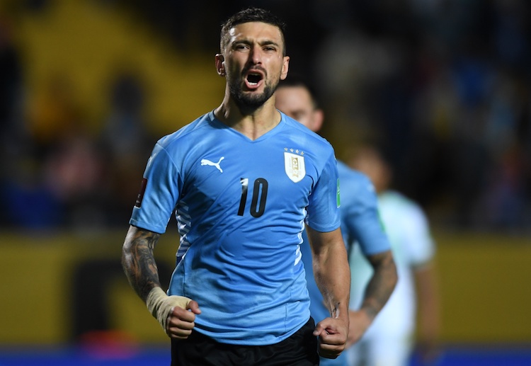 Giorgian De Arrascaeta is spearheading Uruguay in their upcoming World Cup 2022 qualifier against Ecuador