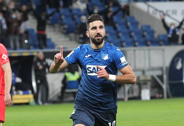 Munas Dabbur scored in Hoffenheim’s 2-0 Bundesliga win over Leipzig