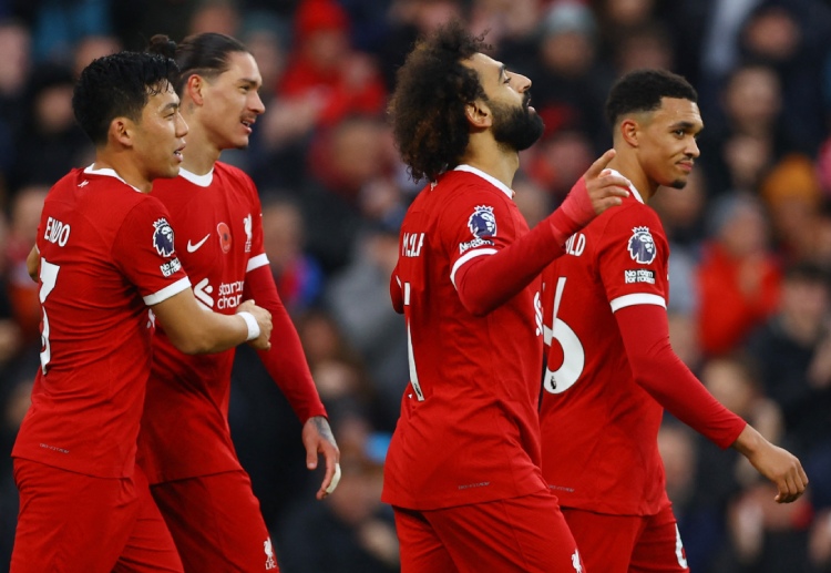 英超联赛 萨拉赫和加克波