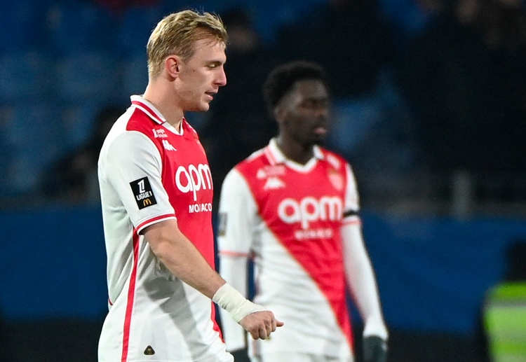 法甲联赛 摩纳哥锋线核心当属比耶雷斯，这位冬窗新援已贡献11粒进球，上轮比赛更是发挥关键作用，本场比赛仍将是球队进攻端的重要依仗