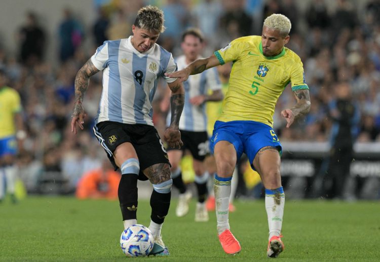 Aksi Enzo Fernandez loloskan Argentina ke Piala Dunia 2026