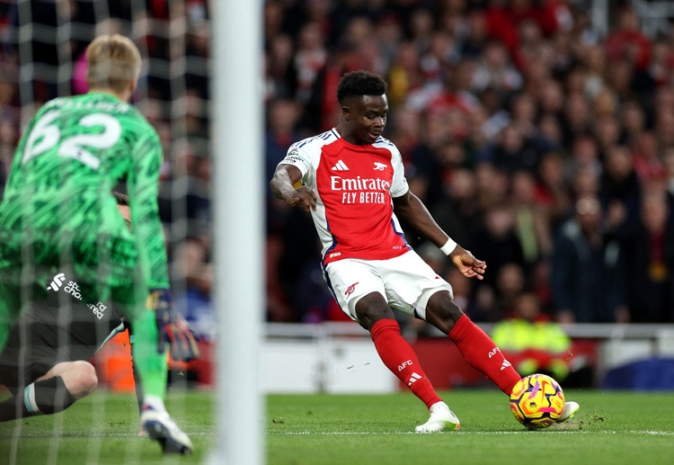 Premier League fans could soon see Arsenal's Bukayo Saka back in action