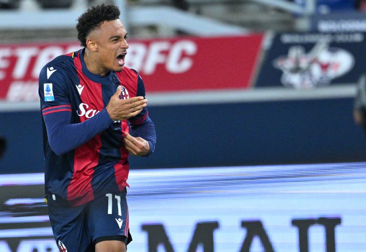 Dan Ndoye scored in bologna's last Serie A match