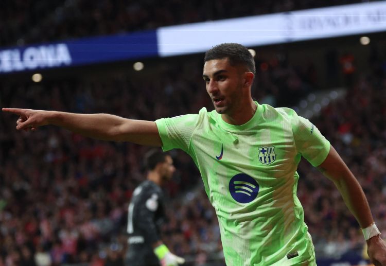 Ferran Torres scored on the 27th minute of Barcelona's second leg win against Atletico Madrid in the Copa del Rey