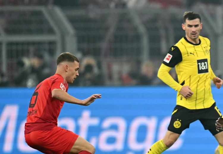 Bayern Munich's Joshua Kimmich had already made five assists in the Champions League