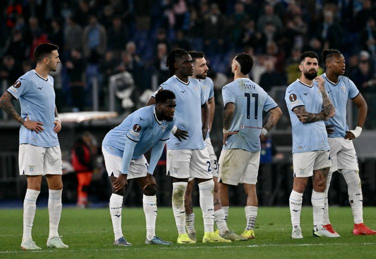 欧洲联赛 拉齐奥苦战至点球大战，但最终未能如愿晋级欧战四强。