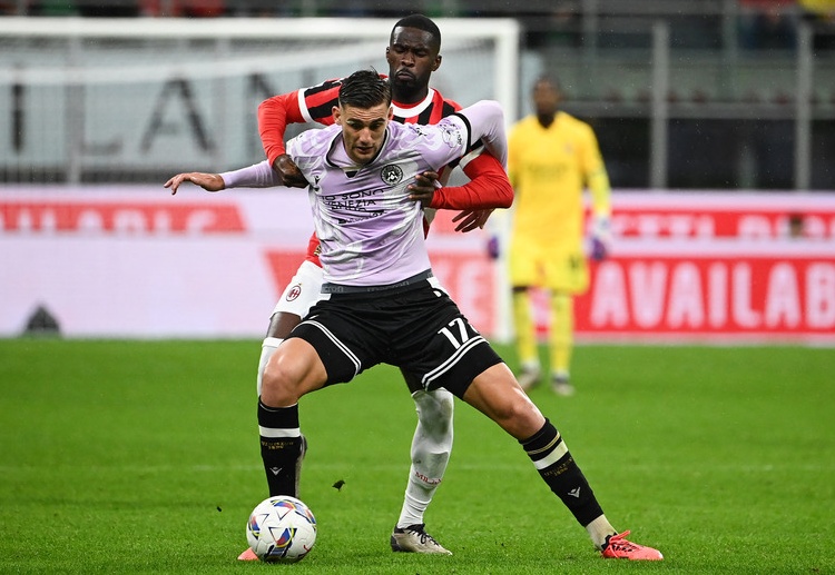 Serie A: Udinese có thể sẽ lại gặp khó khăn