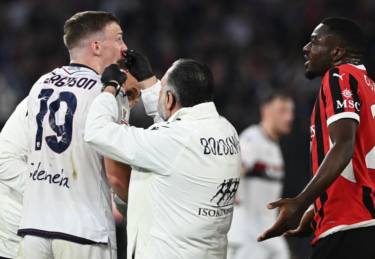 Skor akhir Coppa Italia: AC Milan 0-1 Bologna