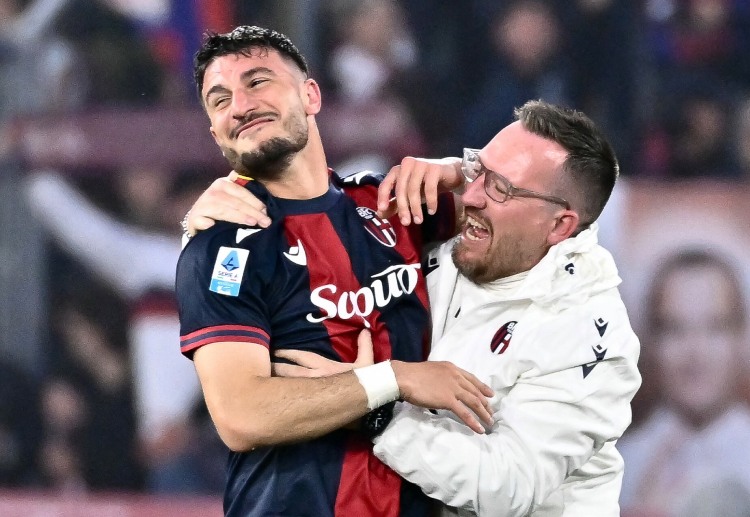 意甲联赛 第49分钟,奥索里尼内切远射破门,博洛尼亚客场先拔头筹