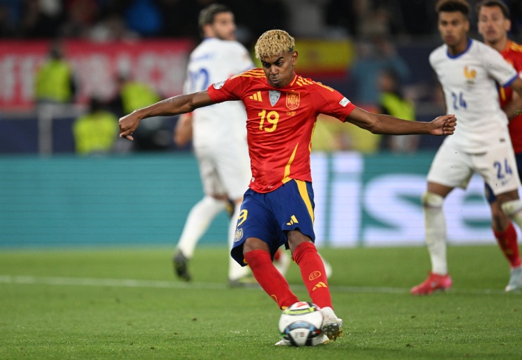 Lamine Yamal cetak gol di ajang UEFA Nations League