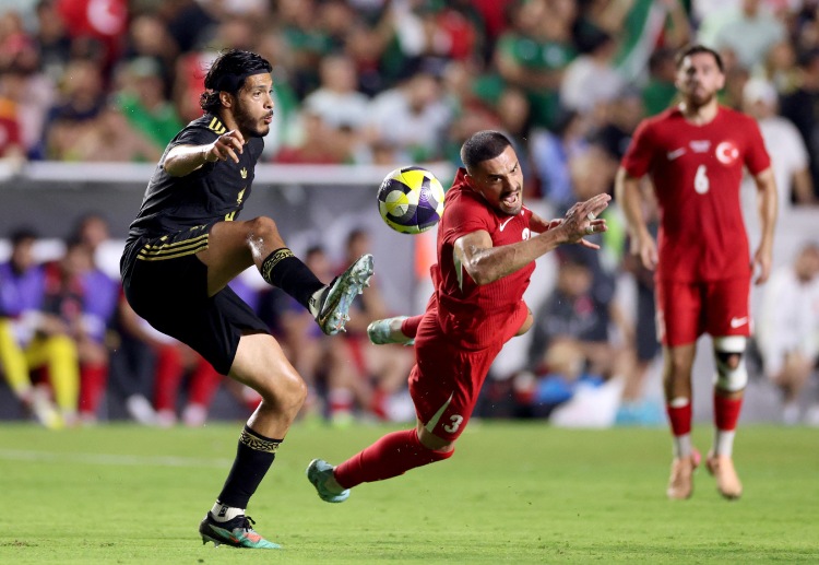 美洲金杯 劳尔·希门尼斯近期状态火爆，是墨西哥队在进攻端最倚重的核心人物。