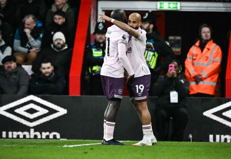 Bryan Mbeumo cetak banyak gol di Premier League musim lalu