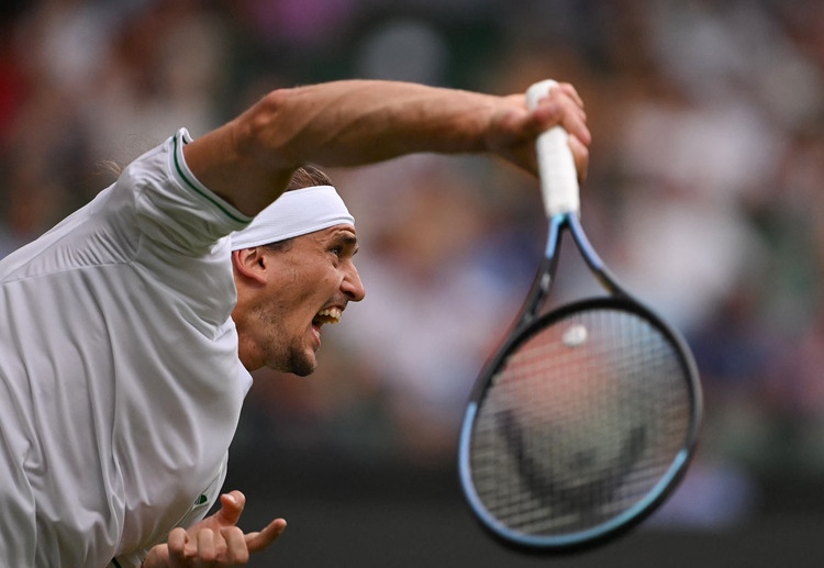 Alexander Zverev lost to Arthur Rinderknech in their 2025 Wimbledon first round clash