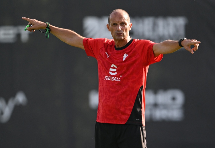AC Milan boss Max Allegri targets another win as his side take on Chelsea in a club friendly