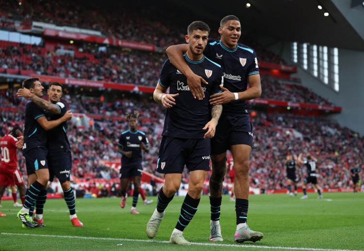 Statistik Liverpool vs Athletic Bilbao di laga club friendly