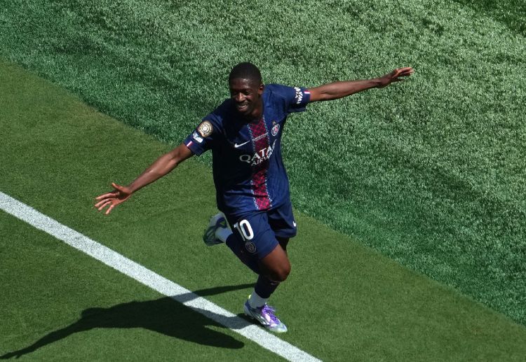 法甲联赛 登贝莱是巴黎圣日尔曼的核心人物，上赛季凭借21粒进球荣获金靴奖，本赛季继续担任进攻主力。