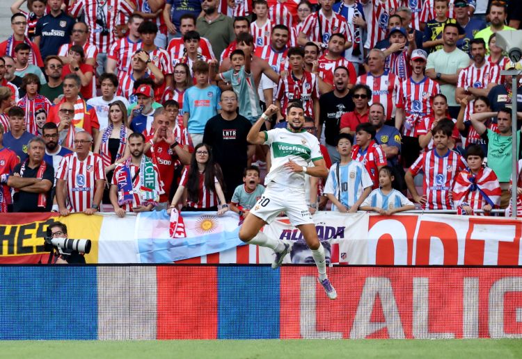 西甲联赛 埃尔切凭借拉法·米尔的快速反击扳平了比分。