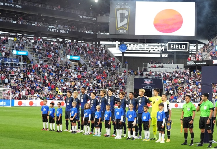 မိုရီယာဆုဟာ ၂၀၁၈ ခုနှစ် ကတည်းက ဂျပန် လက်ရွေးစင် အသင်းရဲ့ နည်းပြ အဖြစ် တာဝန်ယူခဲ့ပြီး ၂၀၂၂ ကာတာ ကမ္ဘာ့ဖလား မှာလည်း ၁၆ သင်း အဆင့် အထိ ရောက်နိုင်ခဲ့ပါတယ်။